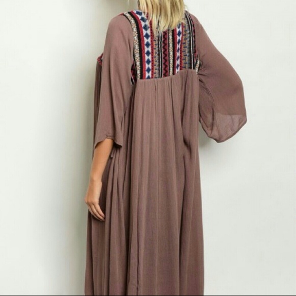 Tribal Duster Kimono - Picture 2 of 2